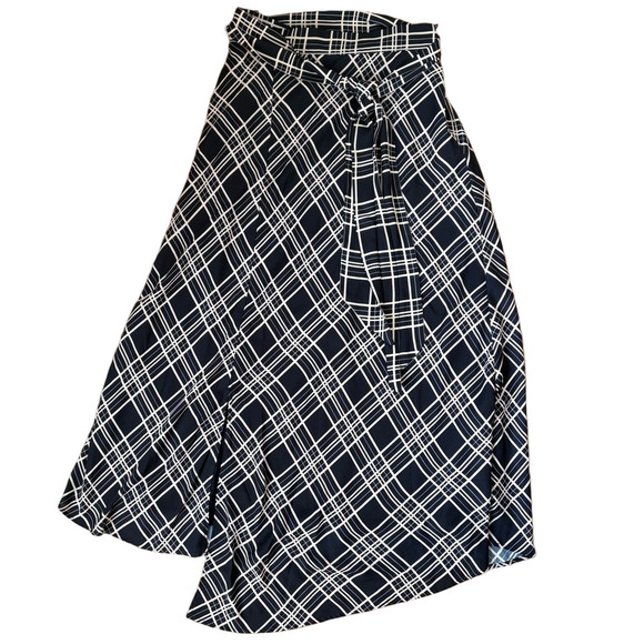 Tristan Dresses & Skirts - Tristan Navy and White Plaid A-Line Skirt